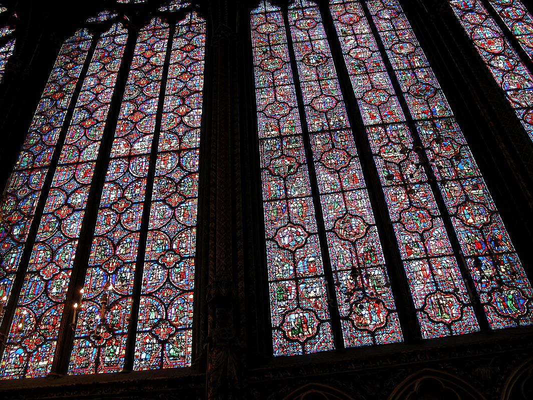 Paris Sainte-Chapelle 03 Stained Glass Windows 